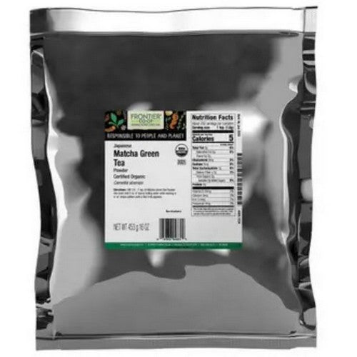 Organic Japanese Matcha Green Tea Powder 1 Lb by Frontier Coop
