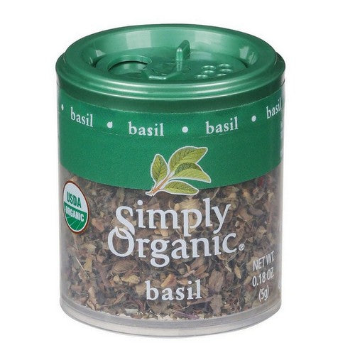 Organic Basil Leaf 0.18 Oz by Simply Organic