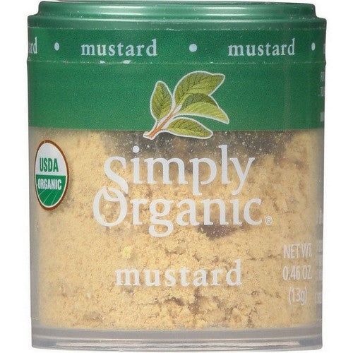 Organic Mustard Seed Ground 0.46 Oz by Simply Organic