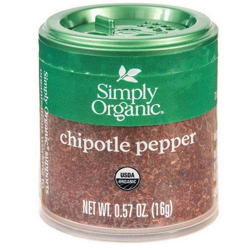 Organic Ground Chipotle Pepper 0.57 Oz by Simply Organic