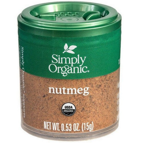 Organic Nutmeg Ground 0.53 Oz by Simply Organic