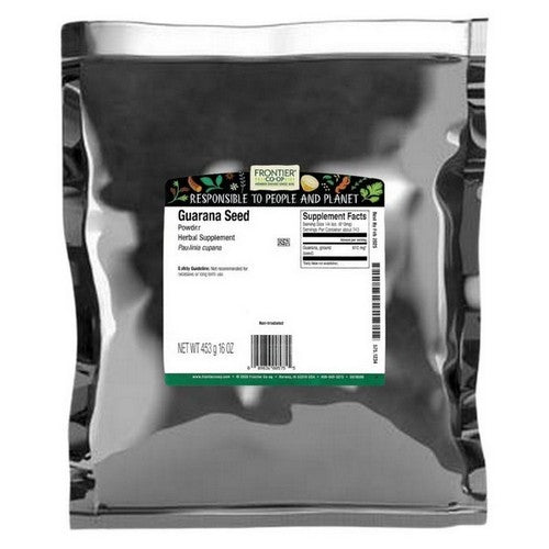 Guarana Seed Powder 16 Oz by Frontier Coop