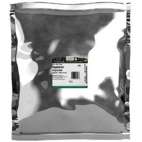 Clear Vegetarian 00 Capsules 1000 Count by Frontier Coop