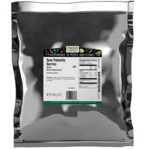 Saw Palmetto Berries Whole 16 Oz by Frontier Coop
