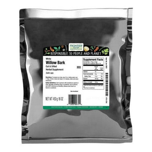Willow Bark Cut And Sifted 16 Oz by Frontier Coop