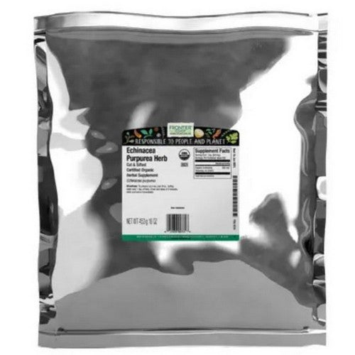Organic Echinacea Purpurea Herb Cut And Sifted 16 Oz by Frontier Coop