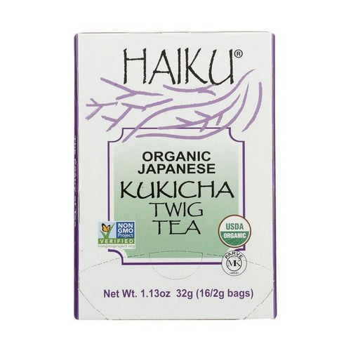 Organic Japanese Kukicha Bancha Twig Tea 16 Bags by Great Eastern Sun