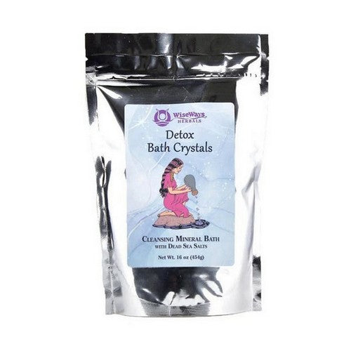 Detox Bath Crystals 16 Oz by Wise Ways Herbals