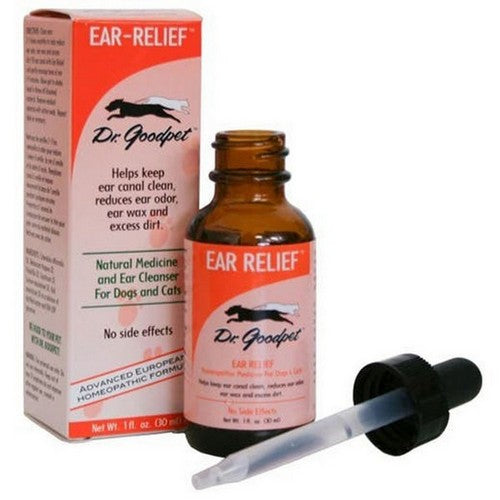 Ear Relief For Dogs And Cats 1 Oz by Dr. Goodpet