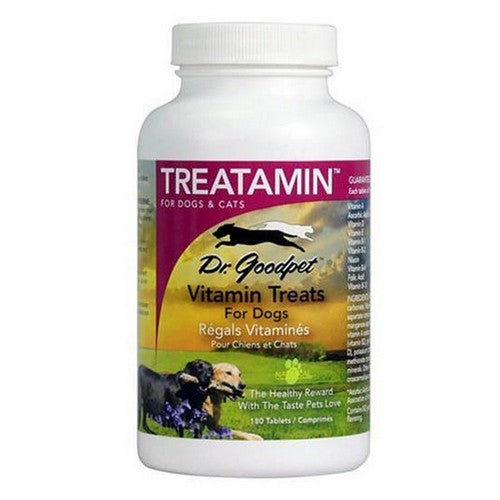 Treatamin Multivitamin For Dogs 180 Tabs by Dr. Goodpet