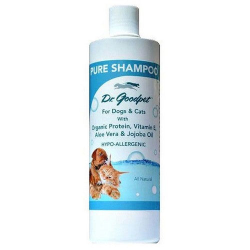 Pure Shampoo For Dogs And Cats 8 Oz by Dr. Goodpet