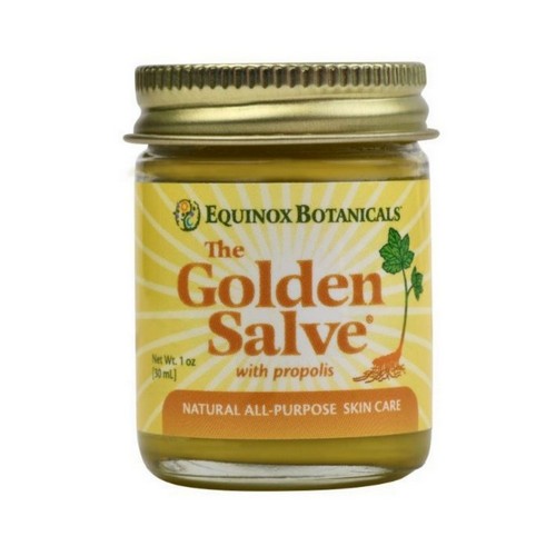 The Golden Healing Salve With Propolis 1 Oz by Equinox Botanicals