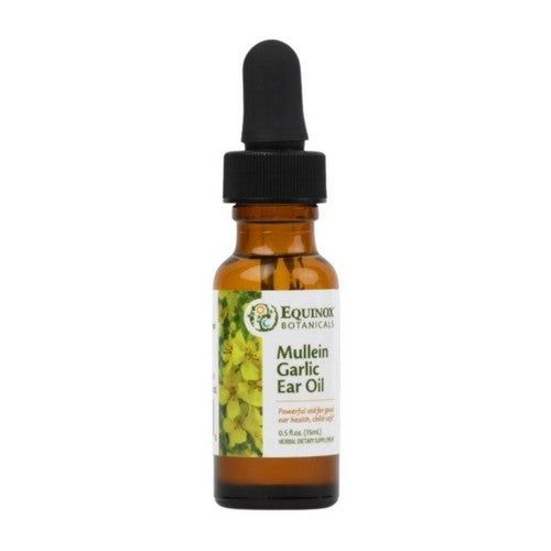 Mullein Garlic Ear Oil 0.5 Oz by Equinox Botanicals