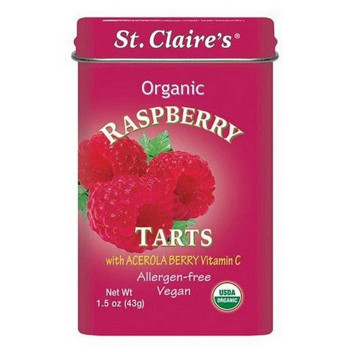 Organics Raspberry Tarts 1.5 Oz by St. Claire's