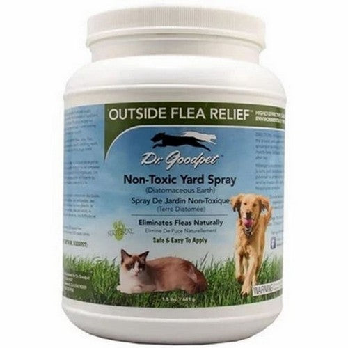 Outside Flea Relief Non Toxic Yard Spry 1 lb by Dr. Goodpet