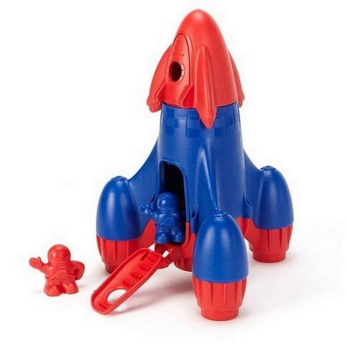Red Top Rocket For 2+ Years 1 Count by Green Toys