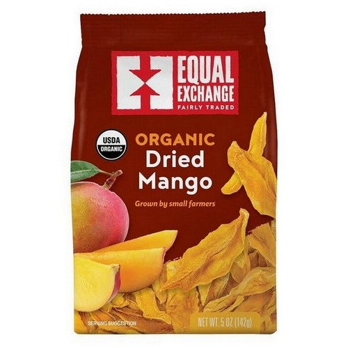 Organic Dried Mango Snacks 5 Oz by Equal Exchange