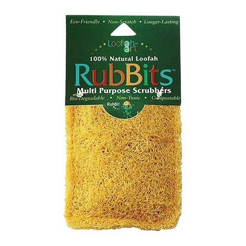 RubBits Natural Scrubber 1 Count by Loofah
