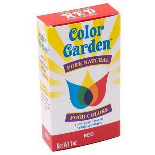 Natural Red Food Color 5 Count by Color Garden