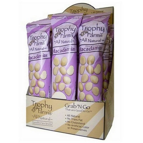 Macadamias 12 Packets by Trophy Farms