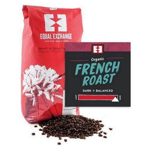 Organic French Roast Whole Bean Coffee 5 Lbs by Equal Exchange
