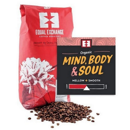 Organic Mind Body & Soul Whole Bean Coffee 5 Lb by Equal Exchange