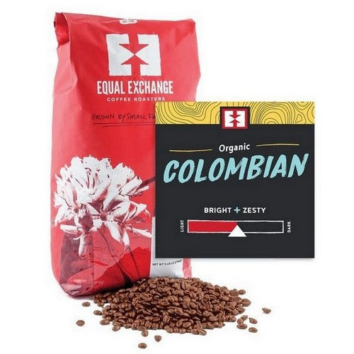 Organic Colombian Whole Bean Coffee 5 Lb by Equal Exchange