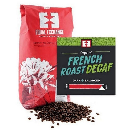 Organic French Roast Decaf Whole Bean Coffee 5 Lb by Equal Exchange