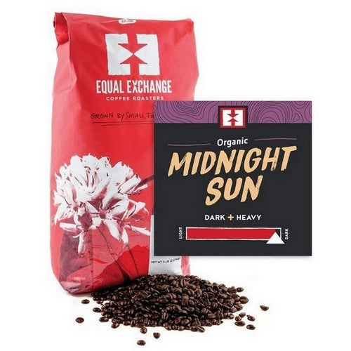 Organic Midnight Sun Whole Bean Coffee 5 Lb by Equal Exchange
