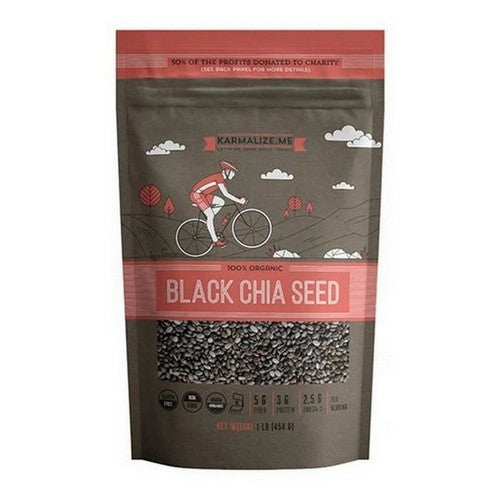 Organic Chia Seeds 1 Lb by Karmalize.Me