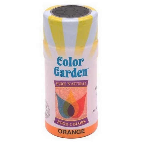 Orange Natural Sugar Crystals 3 Oz by Color Garden