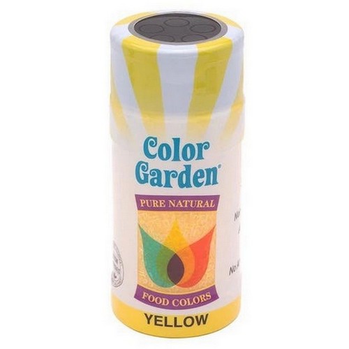 Yellow Natural Sugar Crystals 3 Oz by Color Garden