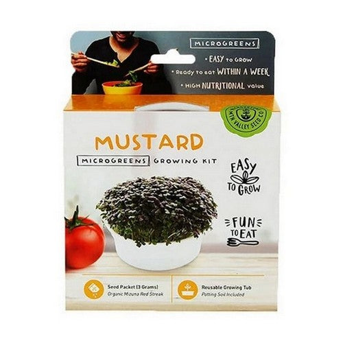 Mustard Microgreen Kit 1 Count by Handy Pantry