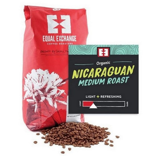 Organic Coffee Nicaraguan Whole Bean Coffee 5 lb by Equal Exchange