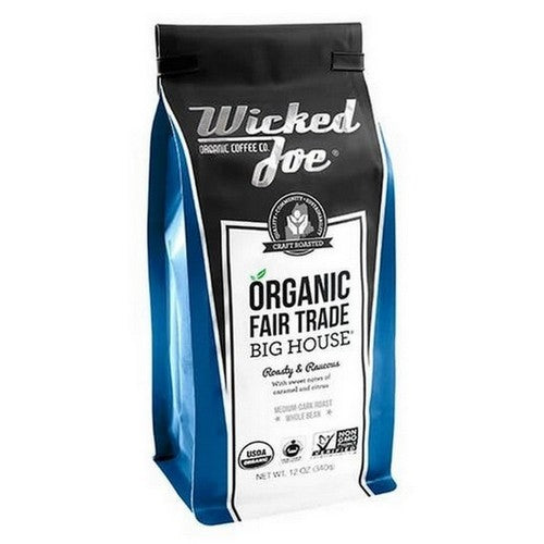 Big House Whole Bean Coffee 12 Oz by Wicked Joe Coffee