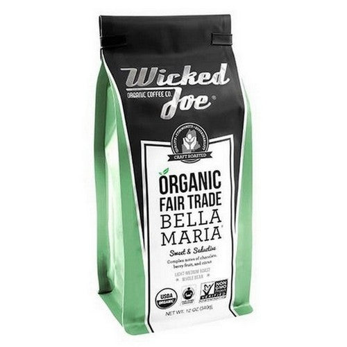 Bella Maria Whole Bean Coffee 12 Oz by Wicked Joe Coffee