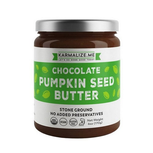 Organic Chocolate Pumpkin Seed Butter 6 Oz by Karmalize.Me