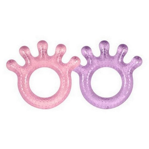 Purple Silicone Cooling Teether 2 Count by Green Sprouts