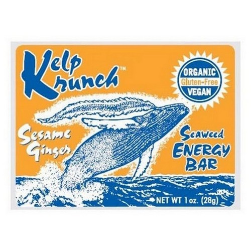 Ginger Kelp Krunch Bar 1 Oz by Maine Coast Sea Vegetables