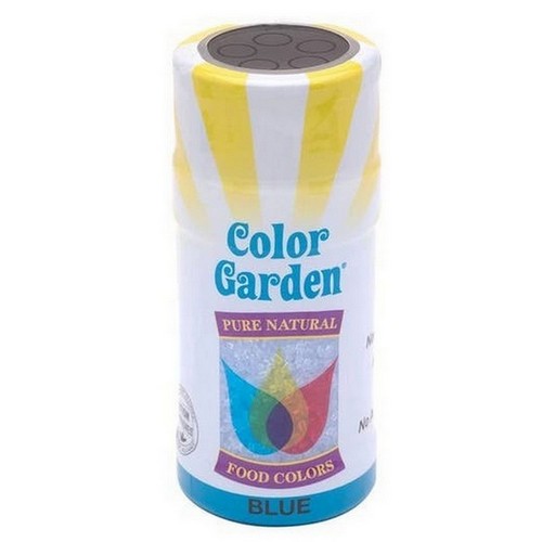 Blue Natural Sugar Crystals 3 Oz by Color Garden