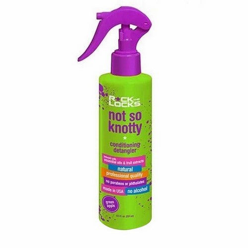 Not So Knotty Green Apple Detangler 8.5 Oz by Rock The Locks