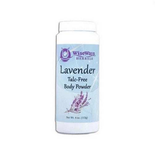 Lavender Body Powder 4 Oz by Wise Ways Herbals