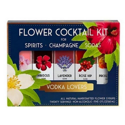 Vodka Lovers Cocktail Kit 5 Count by Floral Elixir Co.