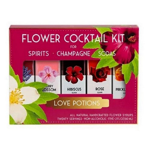 Love Potions Cocktail Kit 5 Count by Floral Elixir Co.