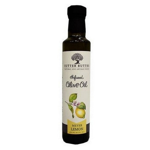 Meyer Lemon Infused Olive Oil 8.5 Oz by Sutter Buttes