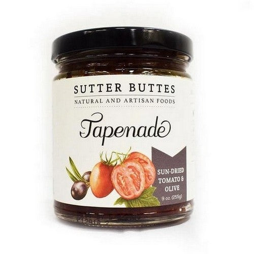 Sun Dried Tomato And Olive Tapenade 9 Oz by Sutter Buttes