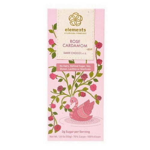 Rose Bar With Cardamom Infusion 2 Oz by Elements Truffles