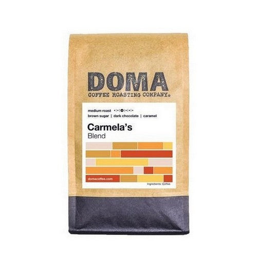 Carmelas Blend Whole Bean Coffee 12 Oz by DOMA Coffee Roasting Company