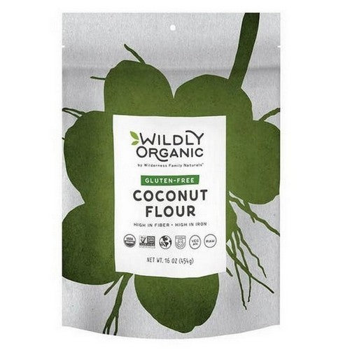 Coconut Flour 16 Oz by Wildly Natural