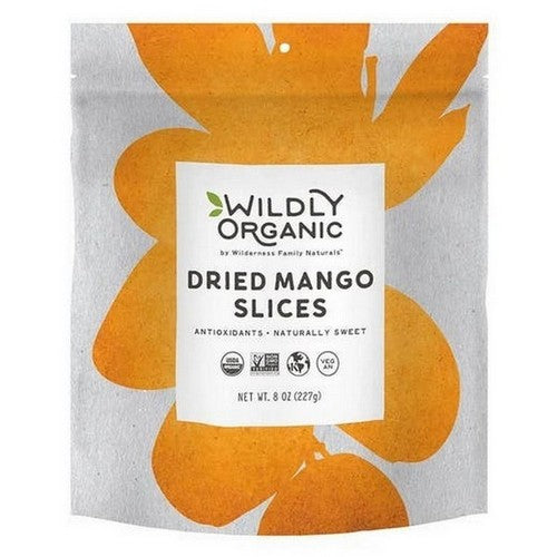 Dehydrated Mango Slices 8 Oz by Wildly Natural